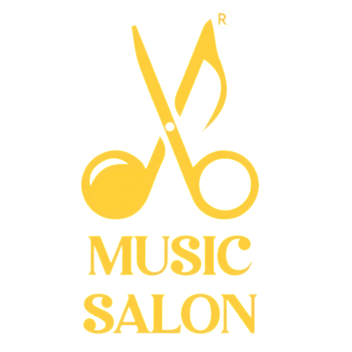 Music Salon Logo - Premium Hair and Beauty Salon in Mandi HP